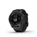 Garmin 010-02776-54 fēnix 7S Pro Sapphire Solar Edition 智能手錶 (石墨灰鈦錶圈配黑色矽膠錶帶)