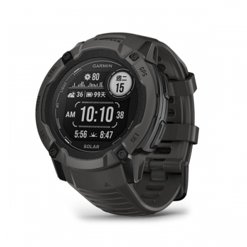 Garmin 010-02805-24 Instinct 2X Solar 太陽能GPS智慧腕錶 (石墨黑)