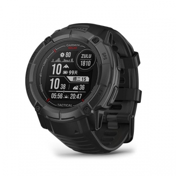 Garmin 010-02805-74 Instinct 2X Solar 太陽能GPS智慧腕錶 (軍事戰術版極致黑)