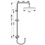 Roca ONA 龍頭套裝 A5: 2+4+6+7+8 (鍍鉻色) (5A3C9EC00+5A029EC00+AP00033100+5B2350C00+5B1B03C0G+5B2515C0N)