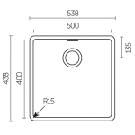 Apell MEM50CP Ferrara Plus PVD 古銅昇盆