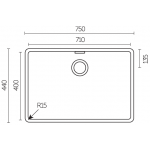 Apell MEM71CP Ferrara Plus PVD 古銅昇盆