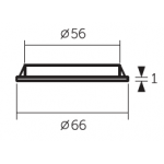 Lama La05 3K 嵌入式 LED 聚光燈