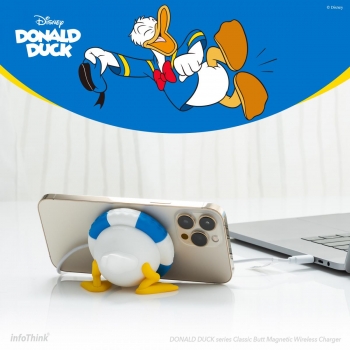 infoThink iWCQ-600(Donald Duck) 唐老鴨系列翹臀磁吸充電盤