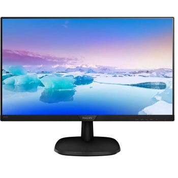 Philips 飛利浦 243V7QDAB/69 24吋 全高清 LCD 顯示器 (黑色)