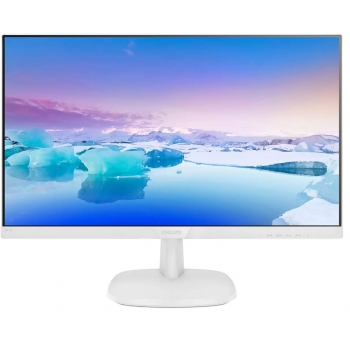 Philips 飛利浦 243V7QDAW/69 24吋 全高清 LCD 顯示器 (白色)