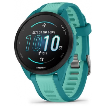 Garmin 010-02863-B2 Forerunner 165 GPS 智慧心率進階跑錶 (音樂版-弛放綠)