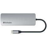 Verbatim 威寶 32151 USB-C Pro 8合1擴展器 (CMH-08)