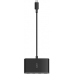 Belkin AVC018btBK Connect USB-C 至 4 埠 USB-C 集線器