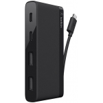 Belkin F4U090btBLK USB-C 4 埠迷你集線器 (USB Type-C)