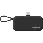 Momax IP130D 5000mAh 1-Power Mini 内置可折叠USB-C移動電源 (黑色)