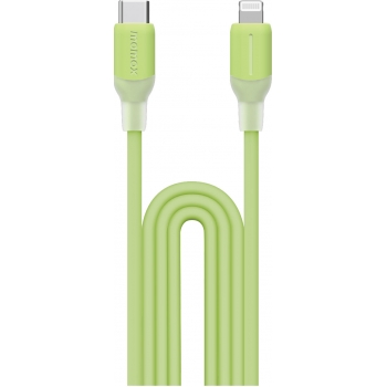 Momax DL53G 1-Link Flow CL USB-C to Lightning 充電線 (1.2米) (綠色)