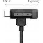 Momax DL56D 1-Link Flow Duo 2-in-1 USB-C to Lightning 編織線 (1.5米) (黑色)