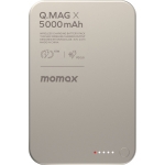 Momax IP116AE Q.Mag X 5000mAh 超薄磁吸流動電源 (鈦色)