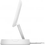 Belkin WIA008btWH BoostCharge Pro Qi2 15W 折疊式磁性無線充電座 (白色)