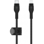 Belkin CAA011bt1MBK BoostCharge Pro Flex USB-C 至 Lightning 連接線 (黑色) (1米)