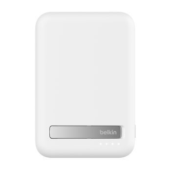 Belkin BPD008btWH BoostCharge Pro 10000 mAh Qi2 磁吸無線充電行動電源 (白色)