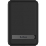 Belkin BPD004btBK BoostCharge 磁力無線行動充電器 5K+支架 (黑色)