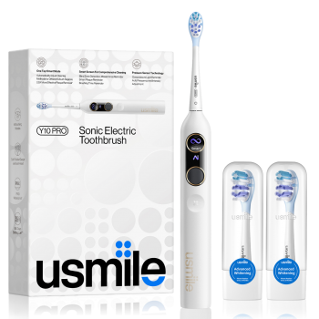 Usmile Y10 Pro 旗艦聲波震動智能電動牙刷 (白色)