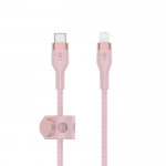 Belkin CAA011bt1MPK BoostCharge Pro Flex USB-C 至 Lightning 連接線 (粉紅色) (1米)