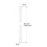 Kohler K-11628T-2MB 1.5米 Kohler™ 防纏繞花灑軟管 (摩登金)