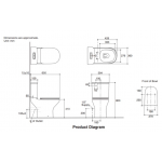 Kohler K-29291H MODERN LIFE 分體式自由咀座廁 (配備緩降廁板)