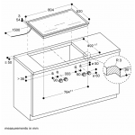 Gaggenau 80厘米 400 Series Vario Flex 嵌入式四頭感應電磁爐 配不鏽鋼旋鈕 (VI482115+CKI440010)