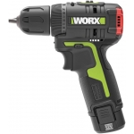 Worx 威克士 WU130X 10mm 鋰電無碳雙速電鑽 (2.0Ah電池 x 2, 配1.5A充電器)