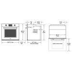 Wolf ICBSO3050PM/S/P 76厘米 144公升 M Series 專業級嵌入式電焗爐