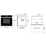 Wolf ICBSO3050CM/B 76厘米 144公升 M Series 嵌入式電焗爐