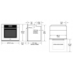 Wolf ICBSO3050TM/S/T 76厘米 144公升 M Series 嵌入式電焗爐