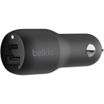 Belkin CCB003btBK BoostCharge 32W USB-C PD + USB-A 車載充電器