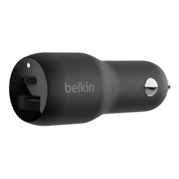 Belkin CCB004btBK BoostCharge PPS 37W 雙連接口車用充電器