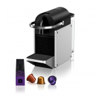 Nespresso D62-SG-SI-NE 19巴 Pixie 粉囊咖啡機 (銀色)