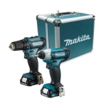 Makita CLX224SAX1 充電式工具套裝 (起子電鑽+衝撃起子機)