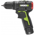 Worx 威克士 WU131X 10mm 鋰電無碳雙速衝擊電鑽 (2.0Ah電池 ╳2 配1.5A充電器)