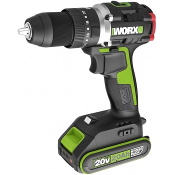 Worx 威克士 WU369.2 13mm 鋰電無碳雙速衝擊電鑽 (2.0Ah電池 ╳2 配2A充電器)