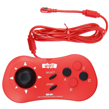 SNK Unico MVS Mini Game Pad 遊戲手柄 (經典紅色)