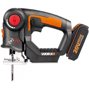 Worx 威克士 WX550.1 鋰電多功能迷你電鋸 (2.0Ah電池 ╳2 配2A充電器)