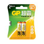 GP 超霸 GPPCA15AU750 特強鹼性電池2A 2粒裝