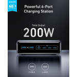 Anker A2683 Prime 充電器 (200W/6 連接埠/GaN)